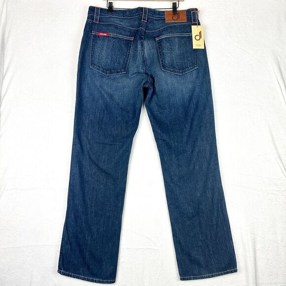 Hakeem Olajuwon DR34M Relaxed Straight Jeans 36x33 New USA Made Medium Vintage - Picture 2 of 6